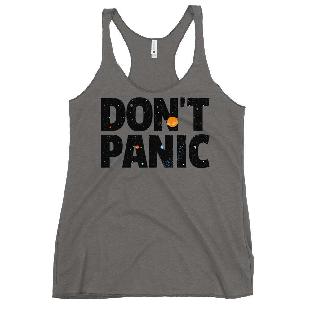 Don't Panic Women's Racerback Tank