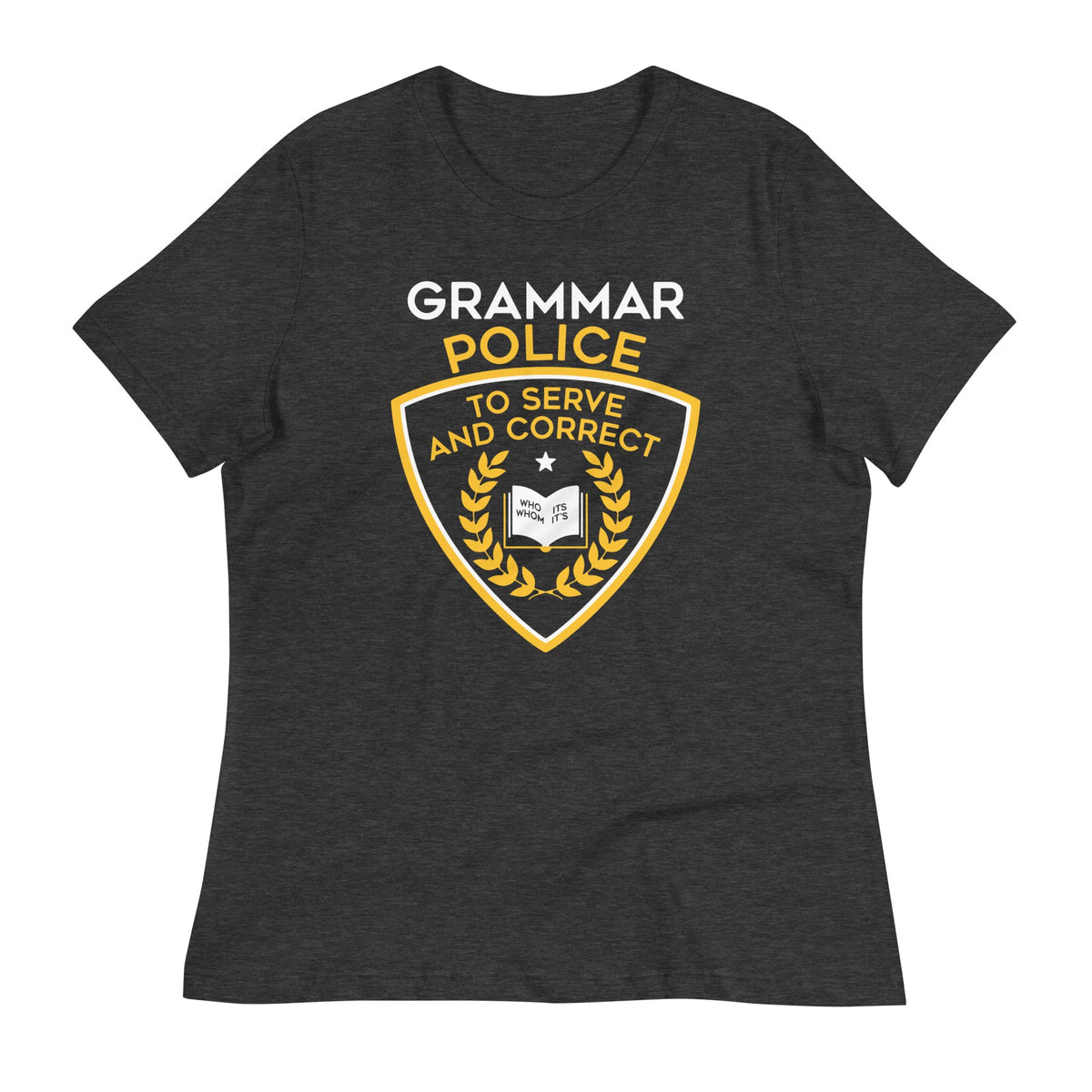 Grammar Police Women's Signature Tee