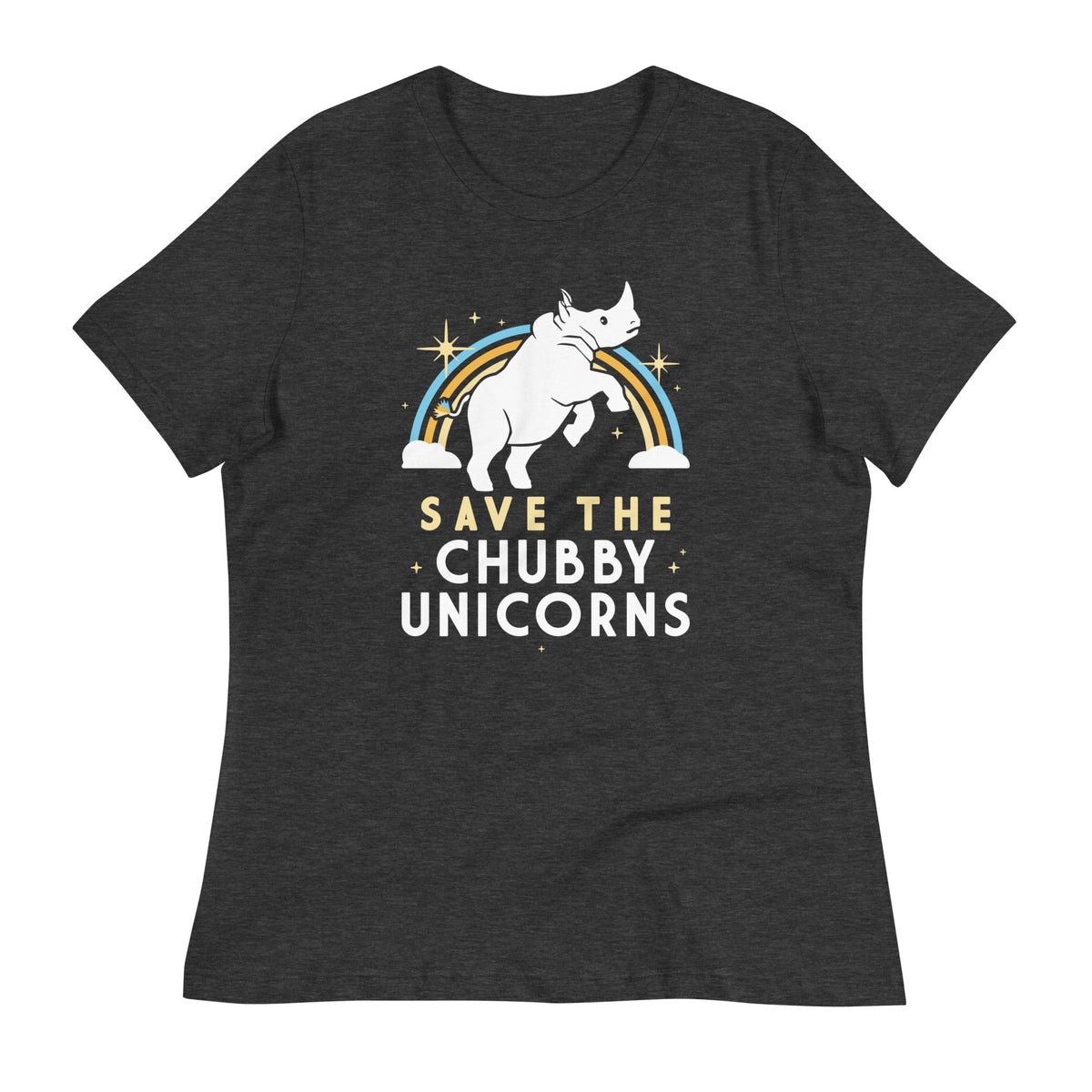 Save The Chubby Unicorns Women's Signature Tee