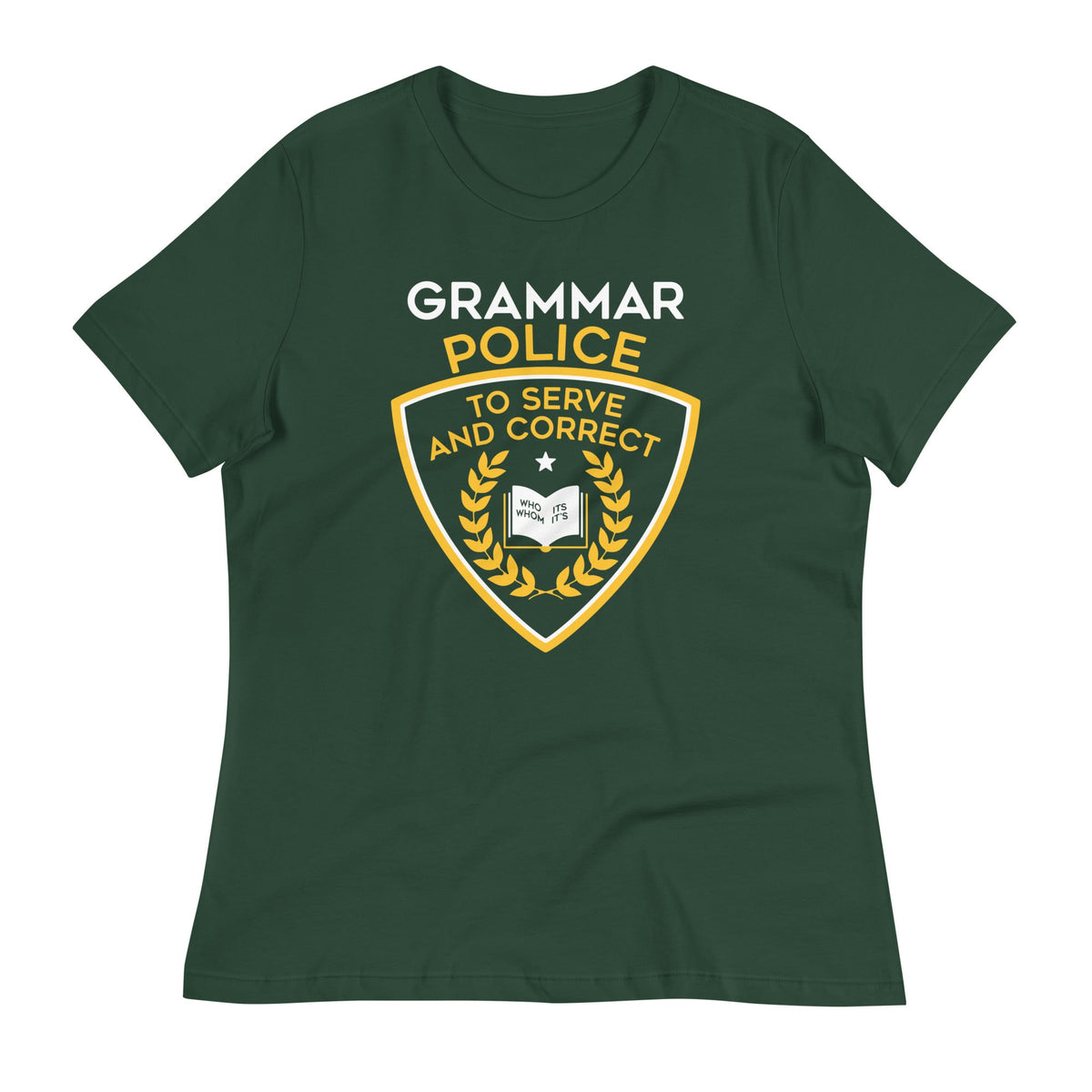 Grammar Police Women's Signature Tee