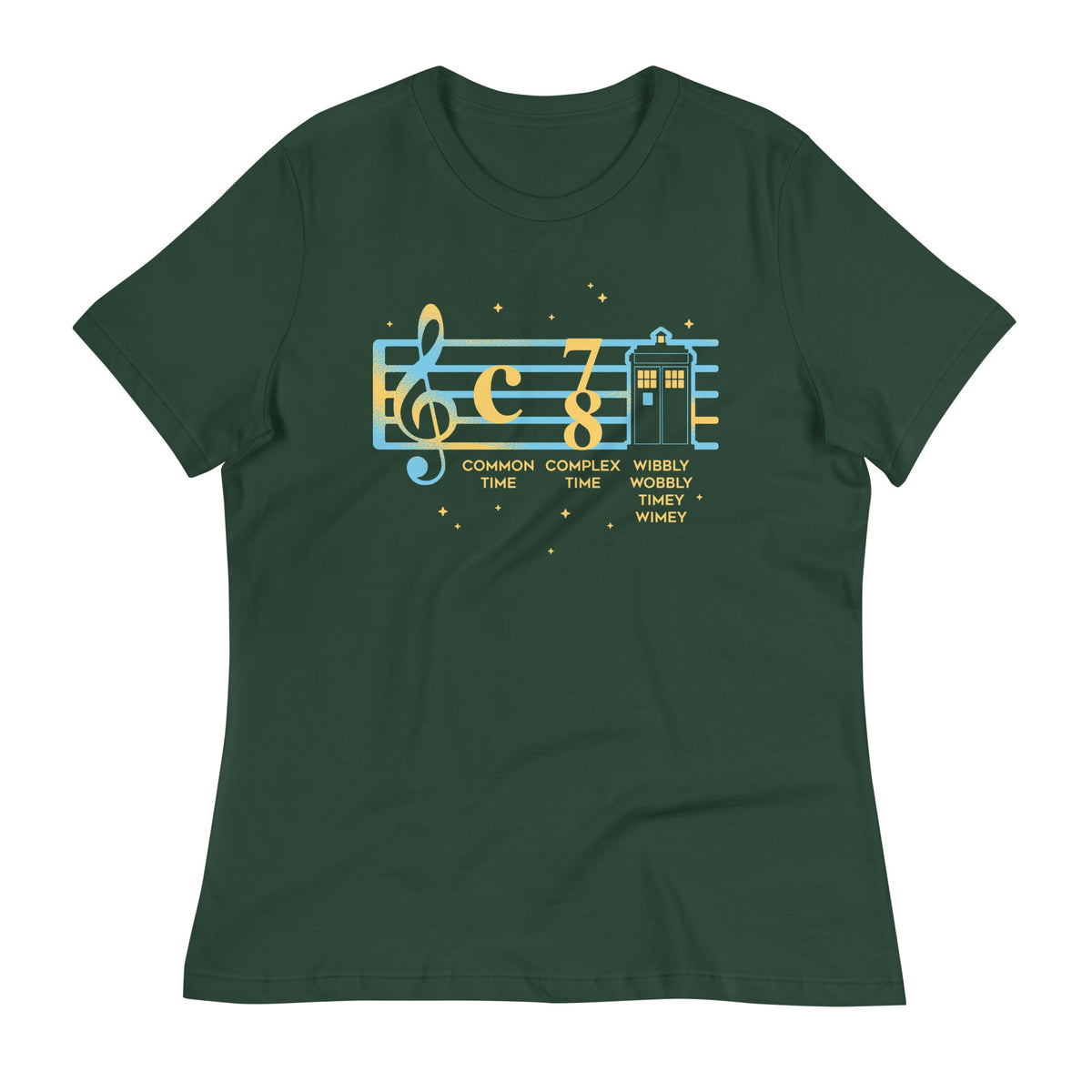 Wibbly Wobbly Timey Wimey Women's Signature Tee