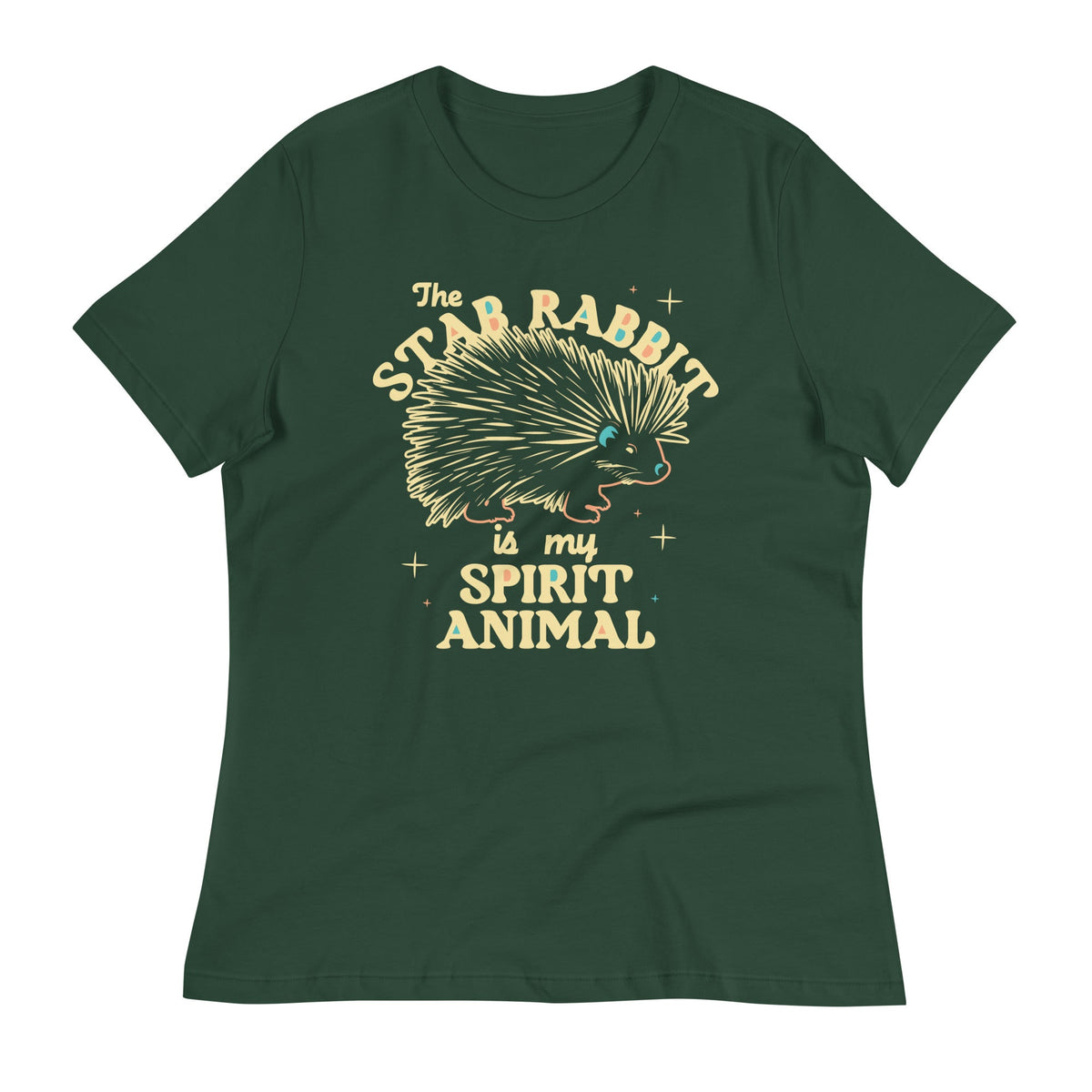 The Stab Rabbit Is My Spirit Animal Women's Signature Tee