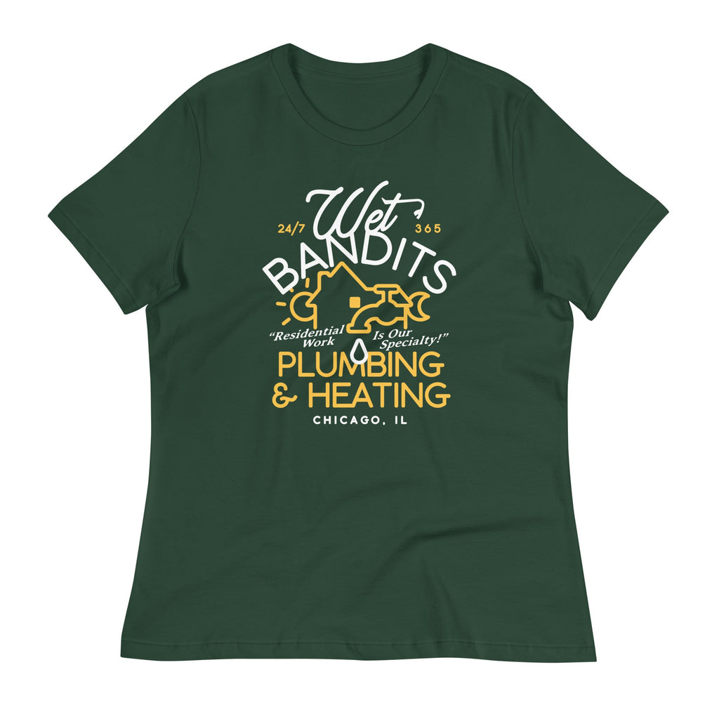 Wet Bandits Plumbing & Heating Women's Signature Tee