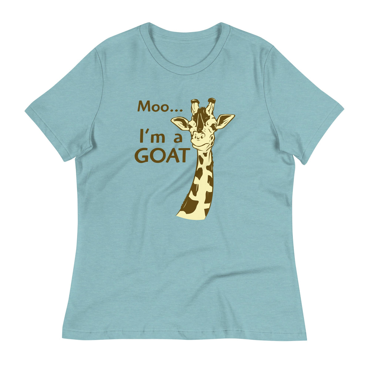 Moo, I'm A Goat Women's Signature Tee