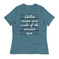 Skilled Reader And Scribe Of The Ancient Text Women's Signature Tee