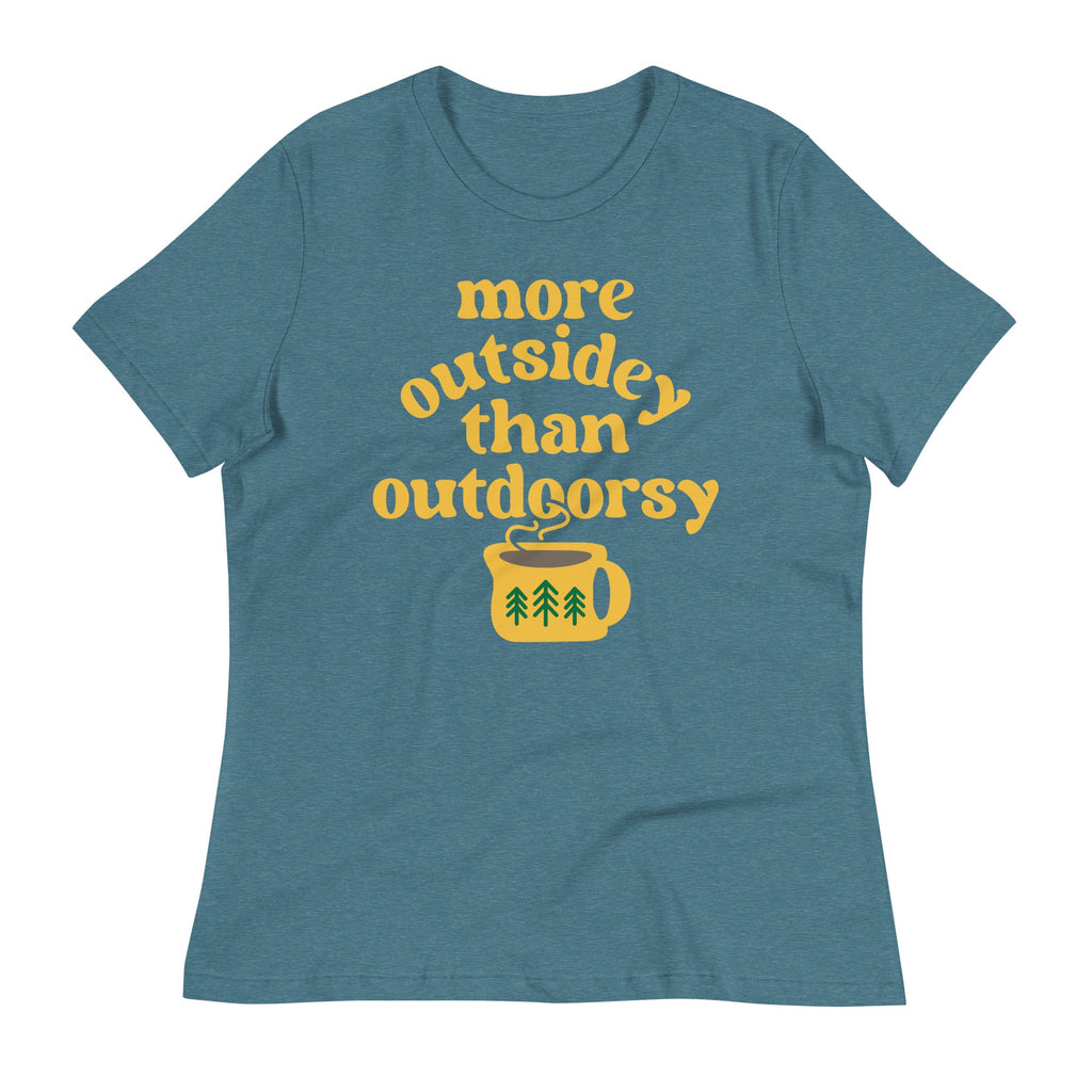 More Outsidey Than Outdoorsy Women's Signature Tee