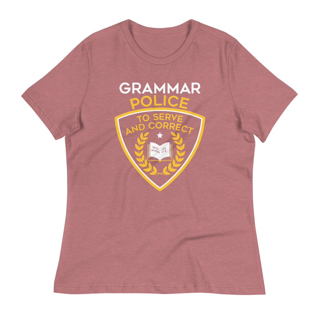 Grammar Police Women's Signature Tee
