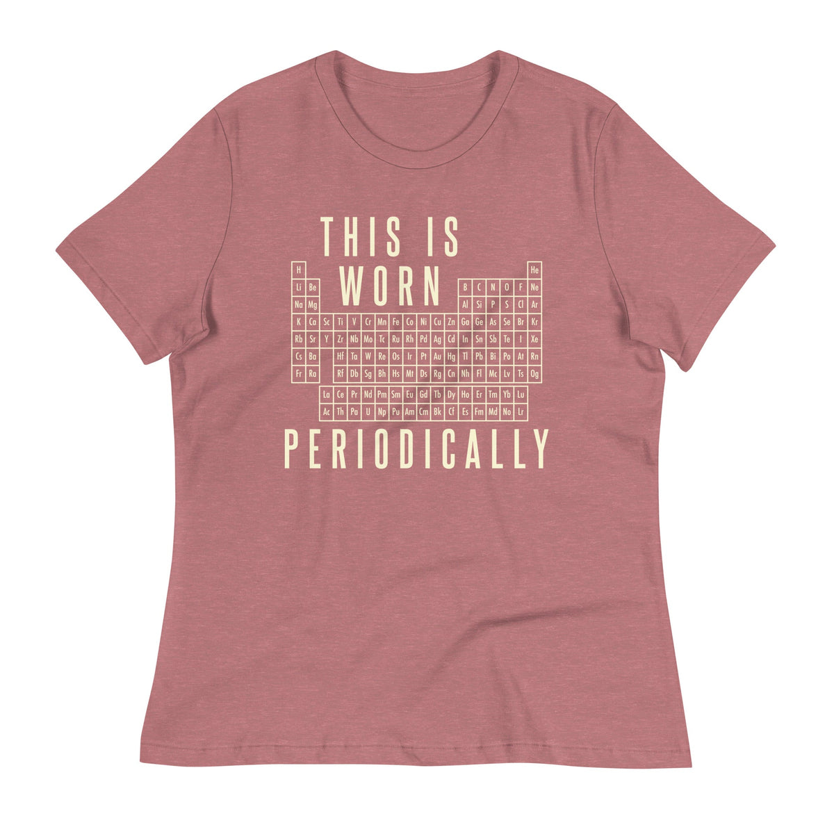 This Is Worn Periodically Women's Signature Tee