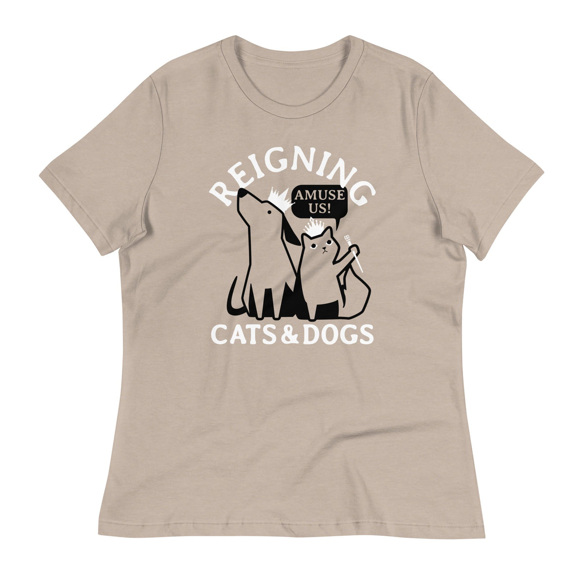 Reigning Cats And Dogs Women's Signature Tee