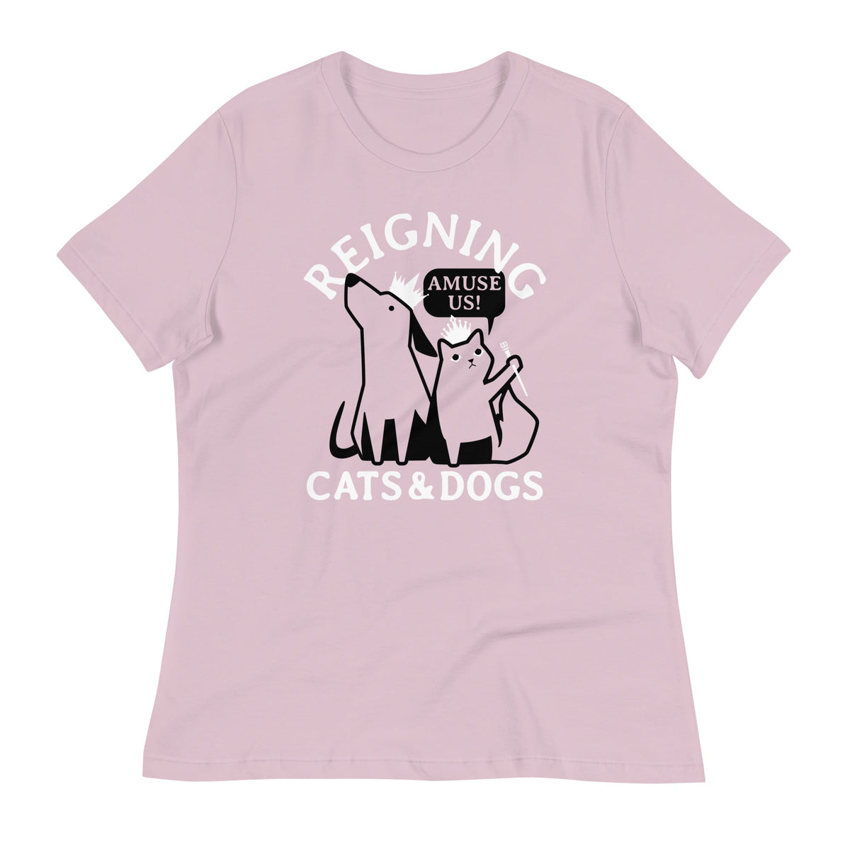Reigning Cats And Dogs Women's Signature Tee