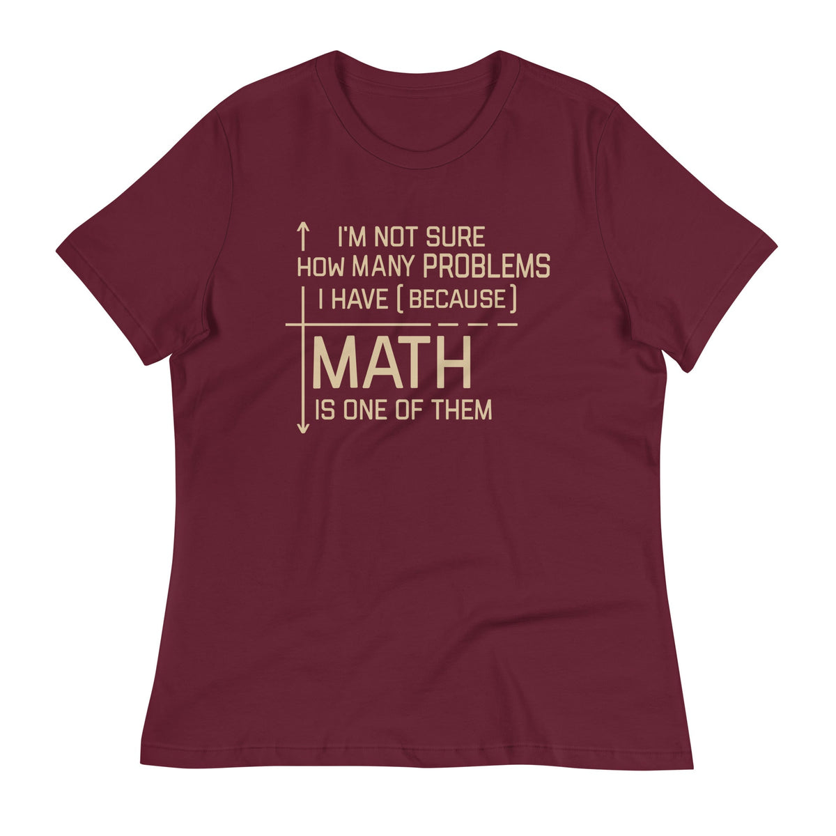 I'm Not Sure How Many Problems I Have Women's Signature Tee
