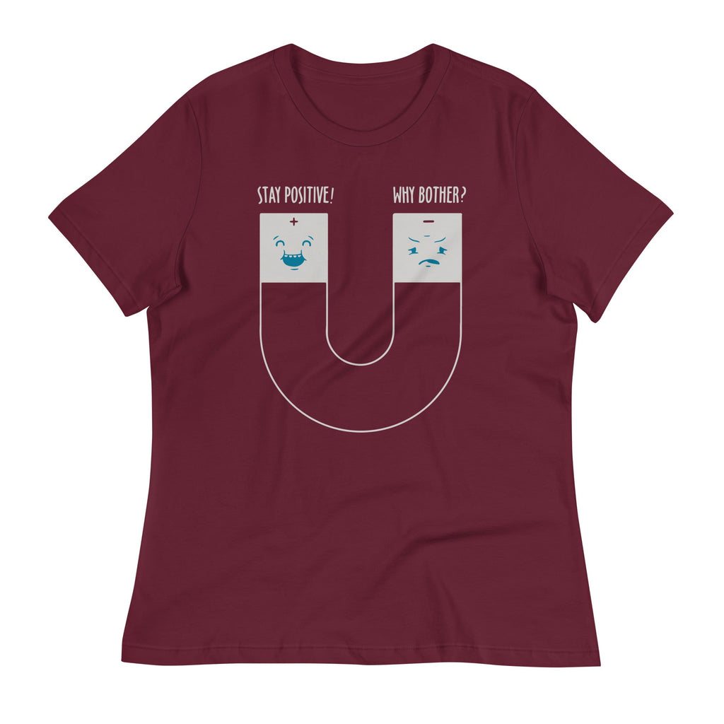 Stay Positive Women's Signature Tee