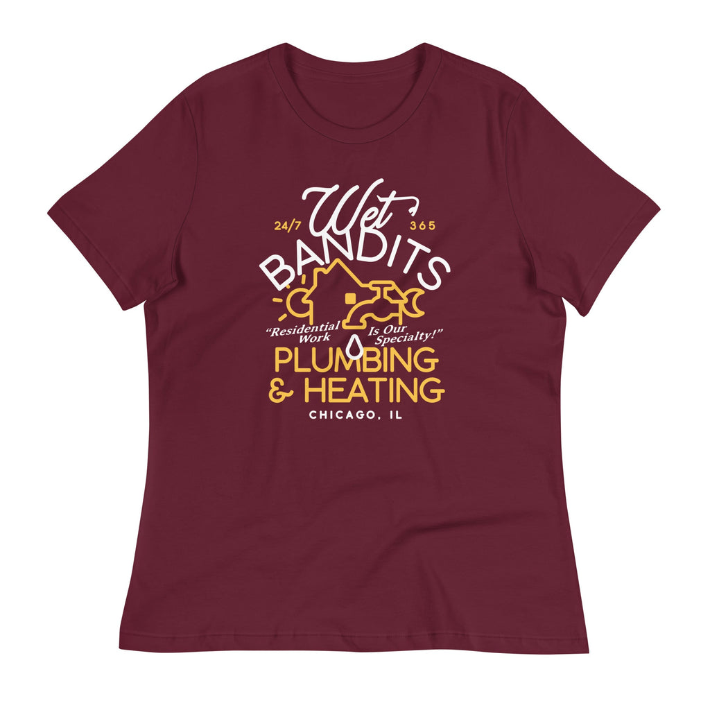 Wet Bandits Plumbing & Heating Women's Signature Tee