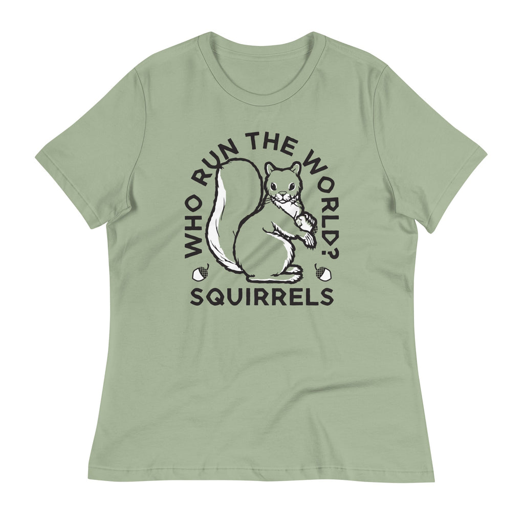 Who Run The World? Squirrels Women's Signature Tee