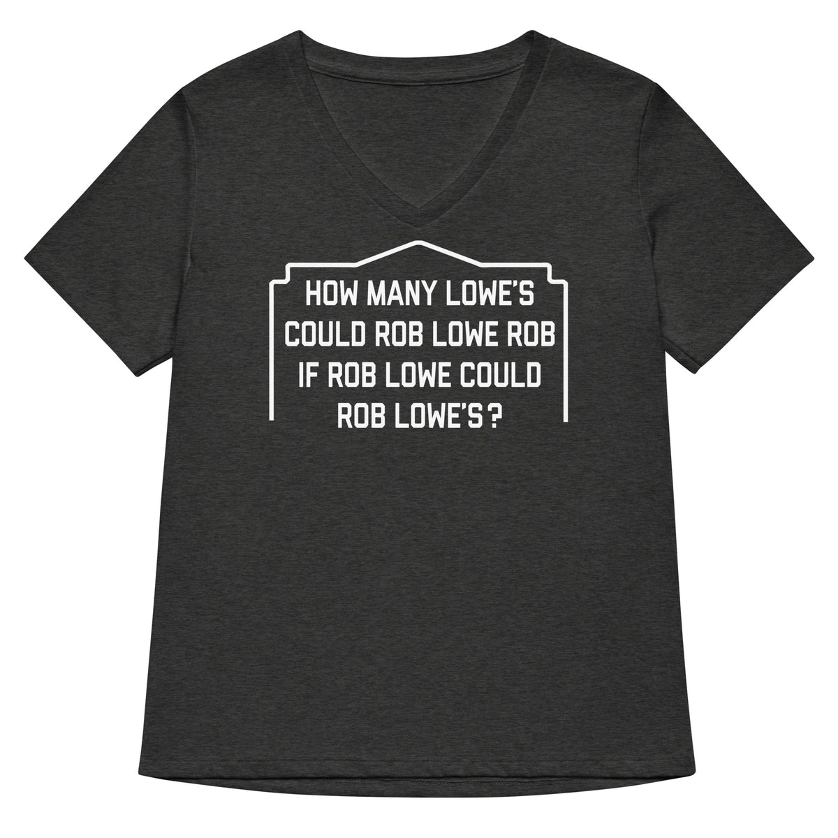 Rob Lowe Rob Women's V-Neck Tee