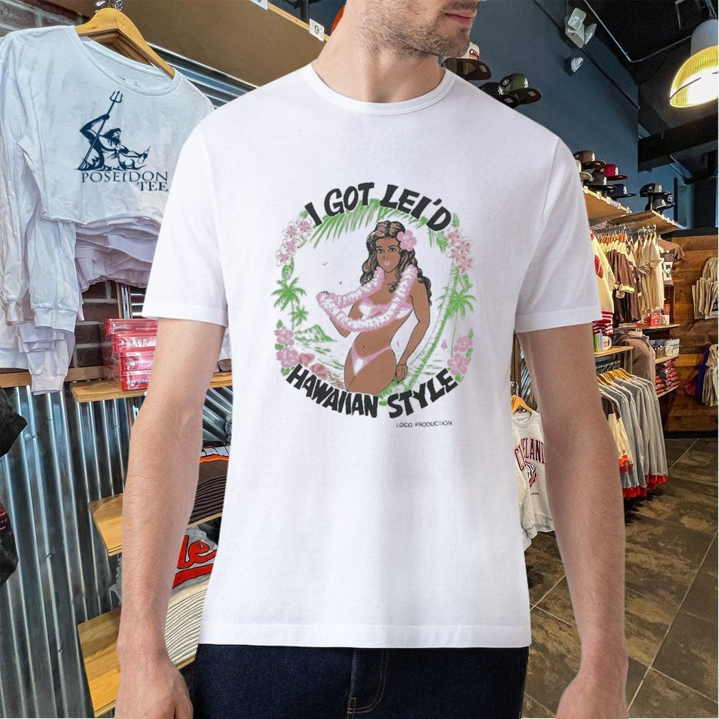 Wyco I Got Lei’d Hawaiian Style 1990s T-shirt