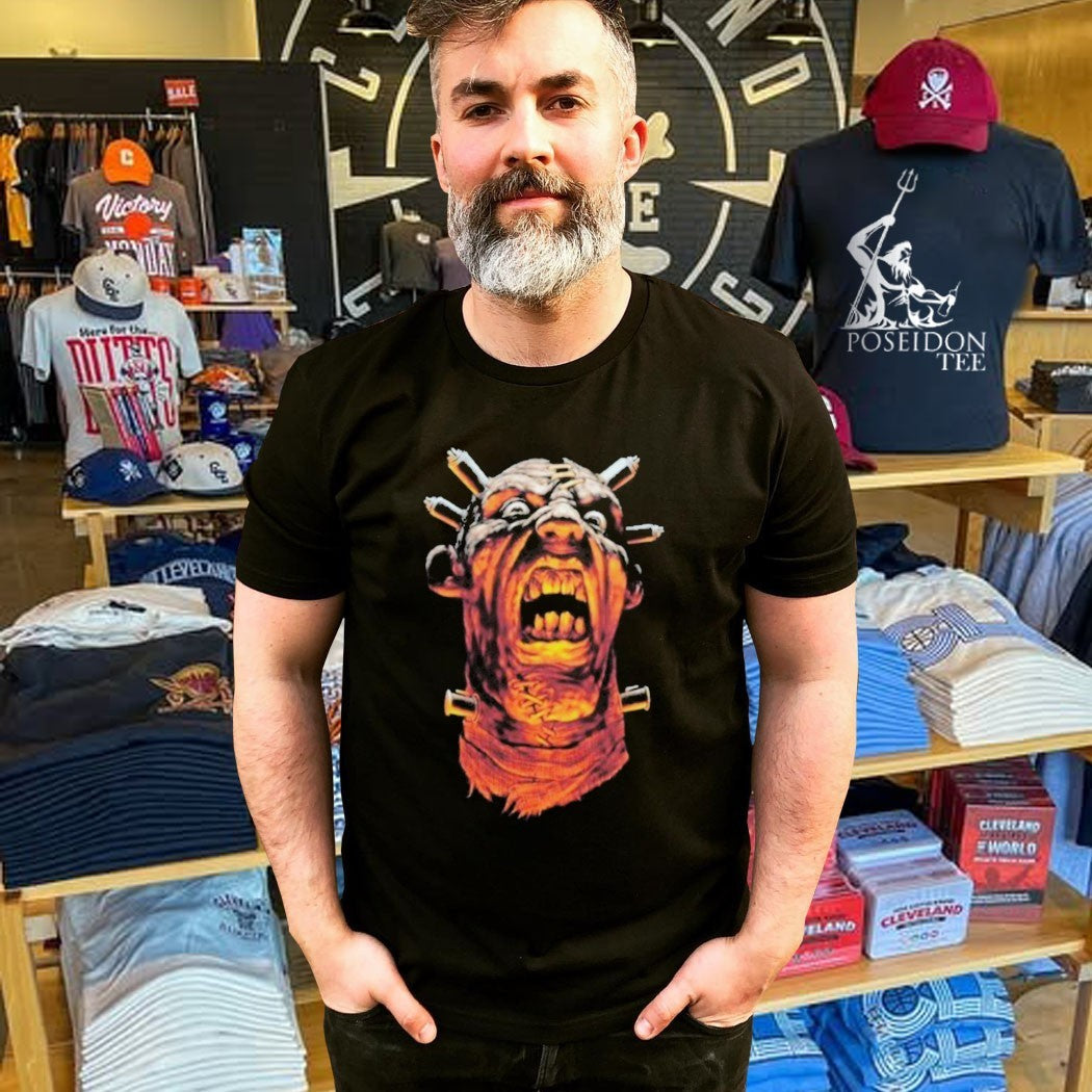 Wyco Vintage 1990s Wes Benscoter Frankenstein T-shirt