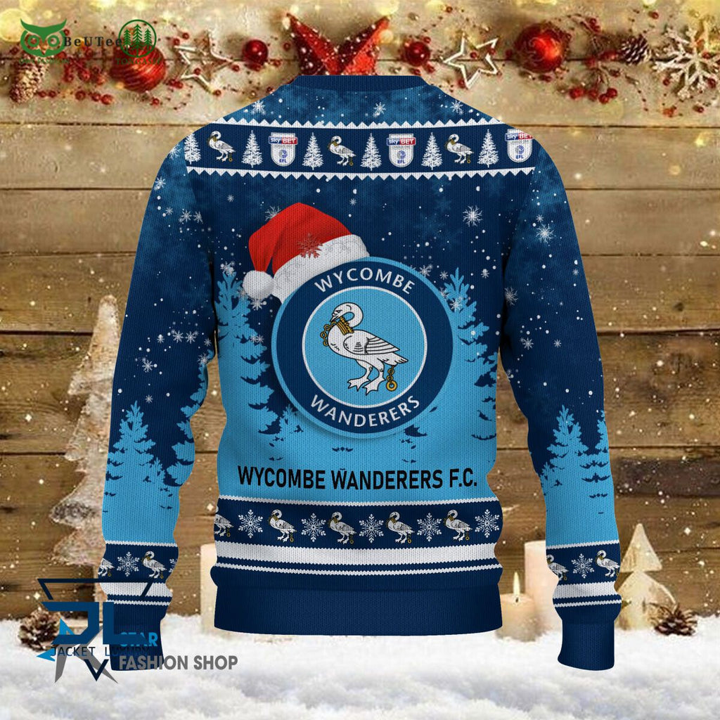 Wycombe Wanderers EFL English Football League Premium Ugly Sweater