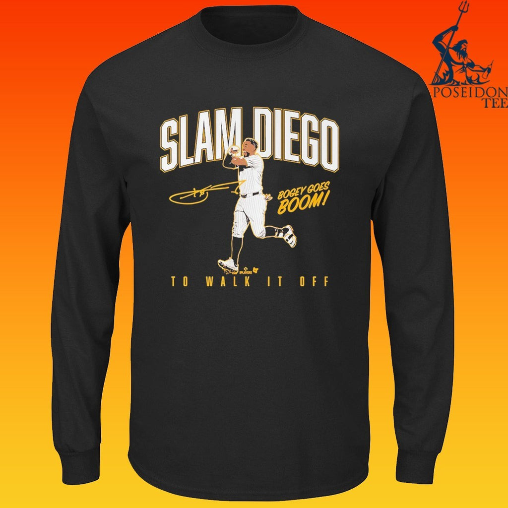 Xander Bogaerts Slam Diego To Walk It Bogey Goes Boom T-shirt