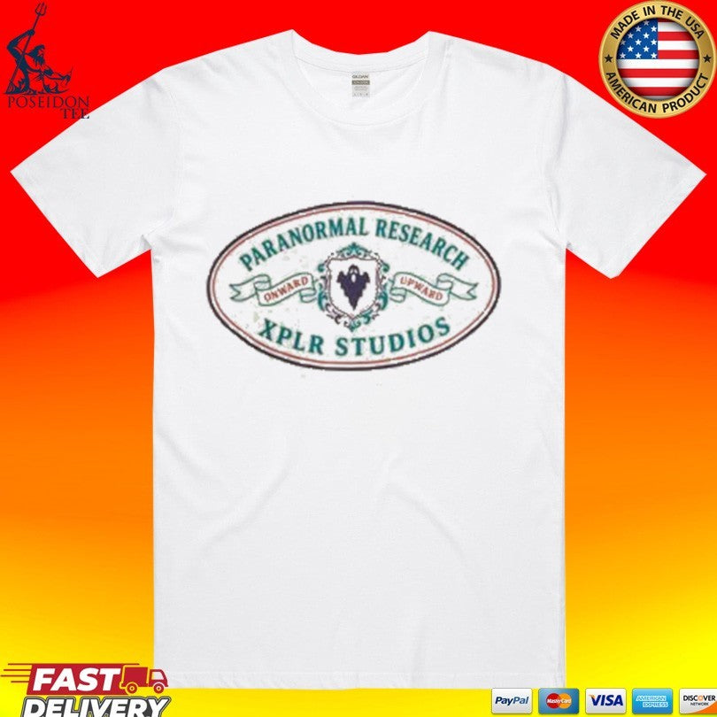 Xplr Studios Paranormal Research T-shirt