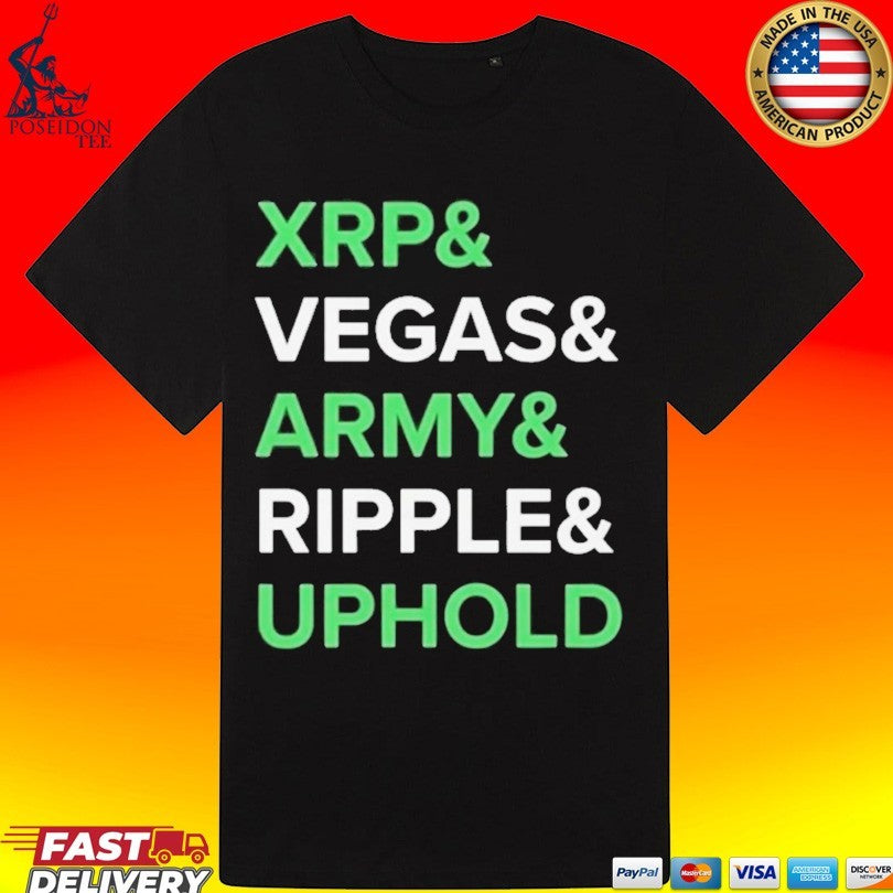 Xrp Vegas Army Ripple Uphold T-shirt