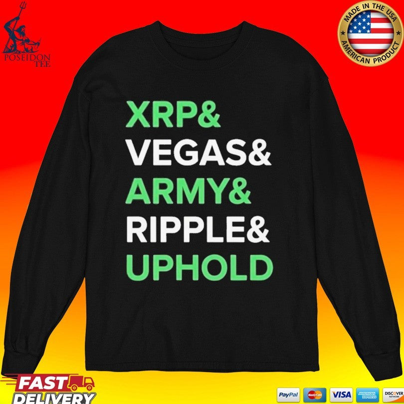 Xrp Vegas Army Ripple Uphold T-shirt