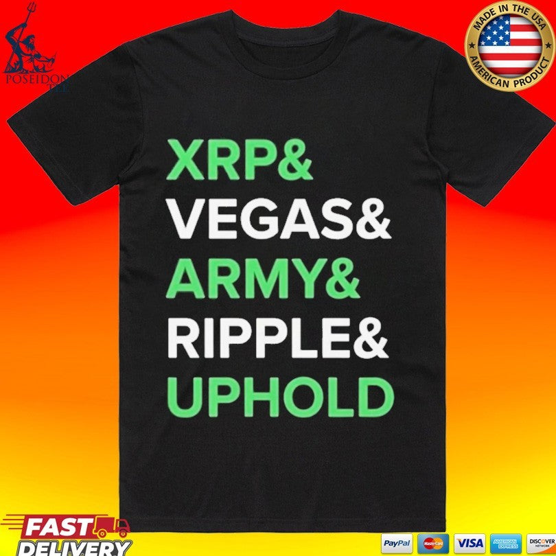 Xrp Vegas Army Ripple Uphold T-shirt