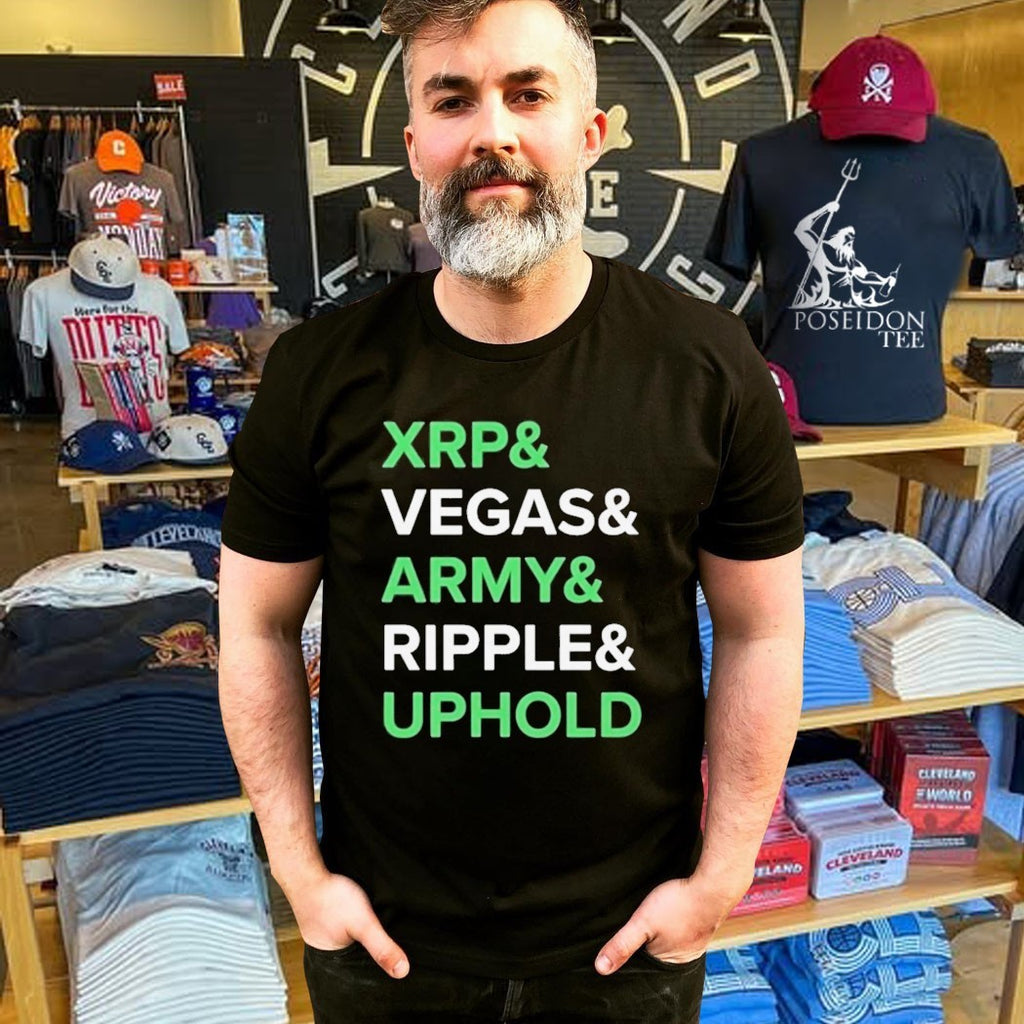 Xrp Vegas Army Ripple Uphold T-shirt