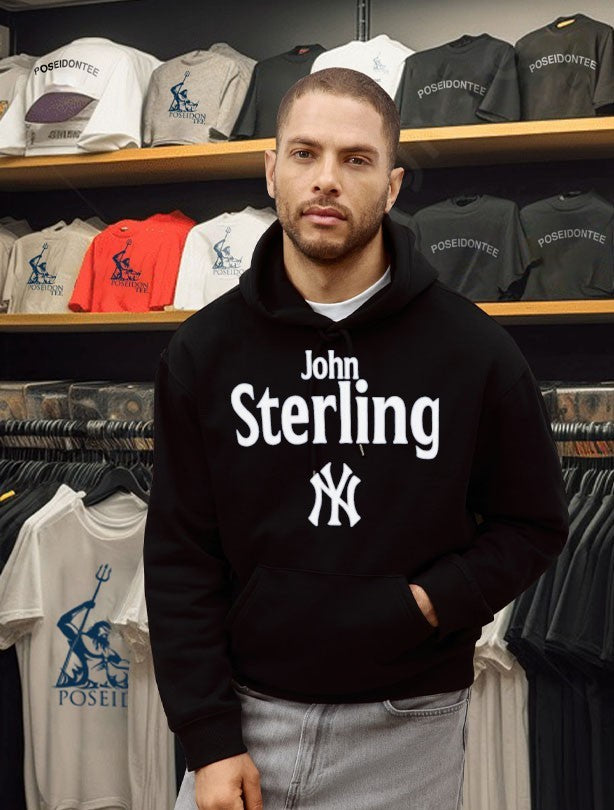Yankees Memorial Patch For Voice John Sterling T-shirt