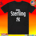 Yankees Memorial Patch For Voice John Sterling T-shirt