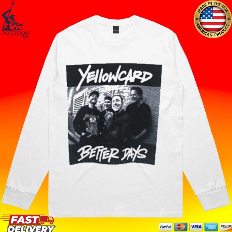 Yellowcard Band Better Days Photo T-shirt