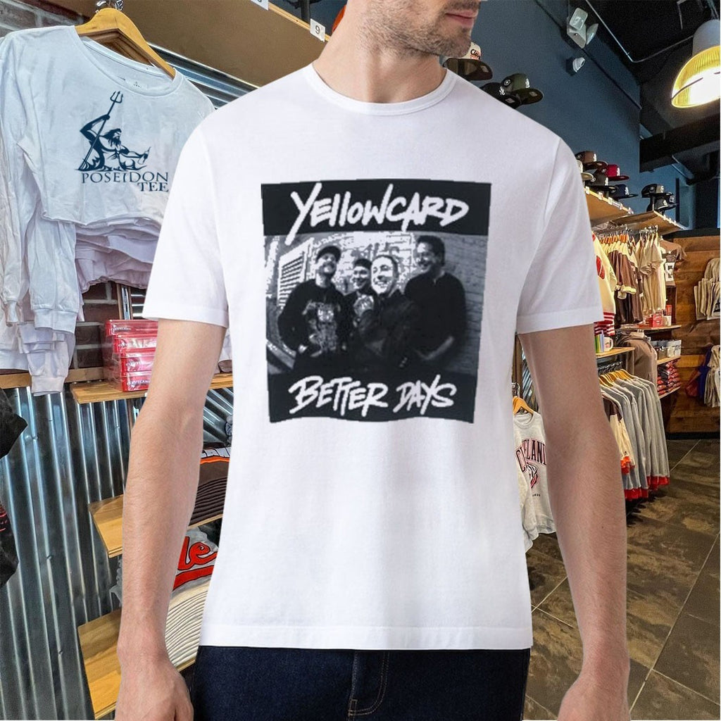 Yellowcard Band Better Days Photo T-shirt