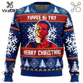Yippee Ki Yay Die Hard Ugly Sweater 2025