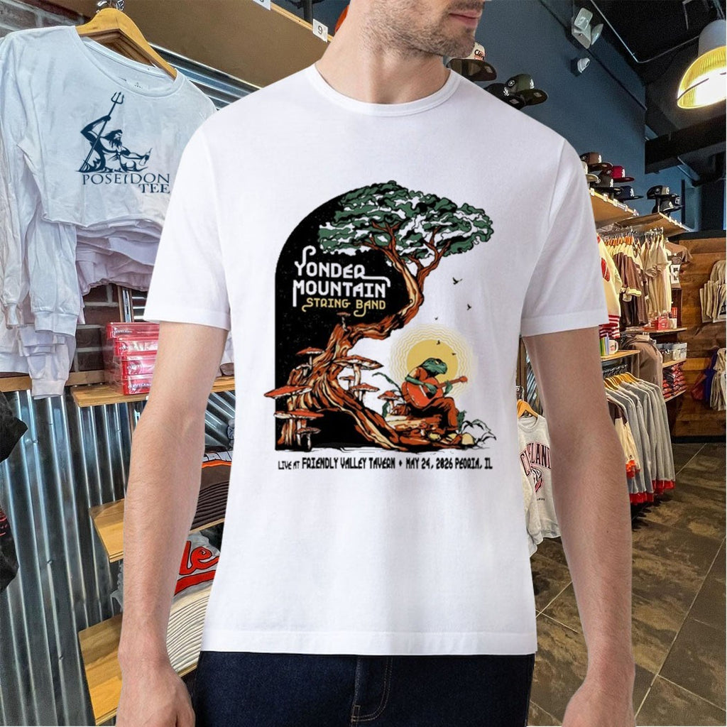 Yonder Mountain String Band Tour Peoria, Il 05.24.2026 T-shirt