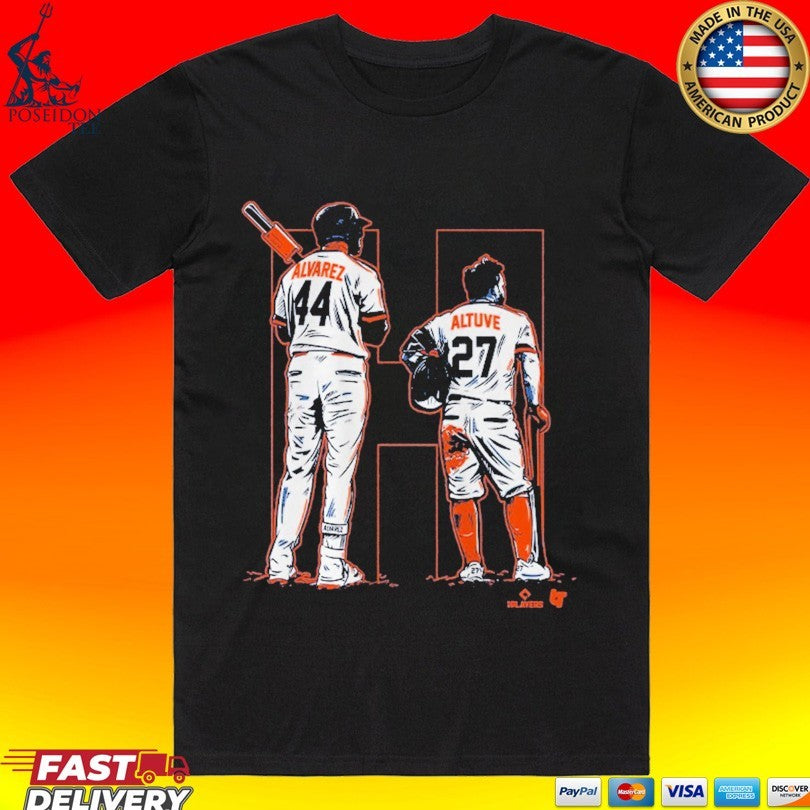 Yordan Alvarez And Jose Altuve Two Pals T-shirt