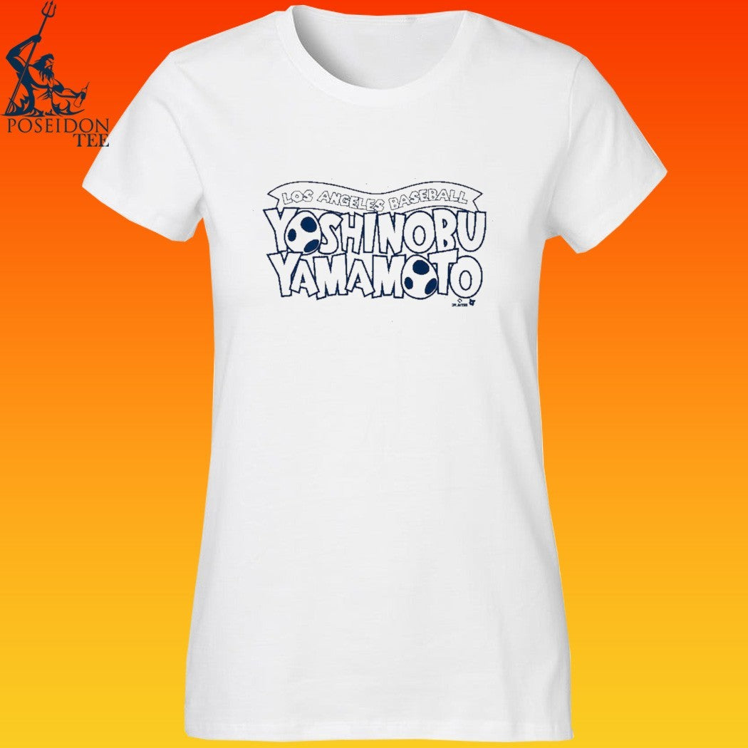 Yoshinobu Yamamoto Los Angeles Baseball World T-shirt