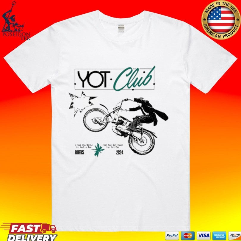 Yot Club Motorcycle T-shirt
