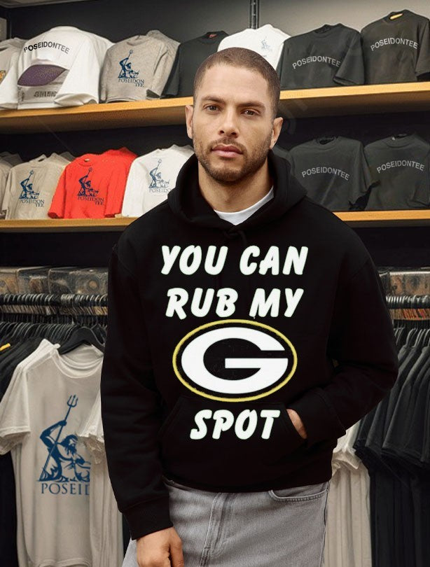 You Can Rub My Spot Green Bay Packers T-shirt