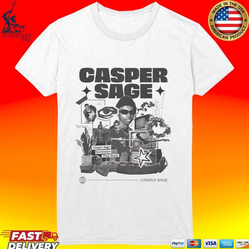 Young And Dumb Casper Sage Synthesis Flow State T-shirt