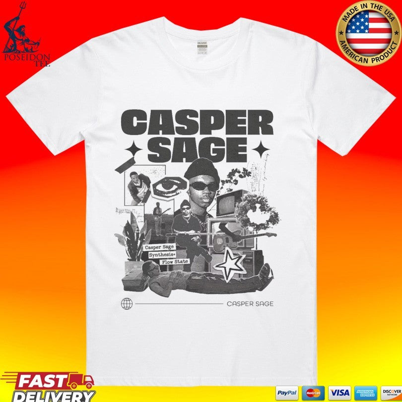 Young And Dumb Casper Sage Synthesis Flow State T-shirt