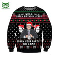 Your Partys So Lame Knitting Pattern 3d Print Ugly Christmas Sweater Sweatshirt Christmas