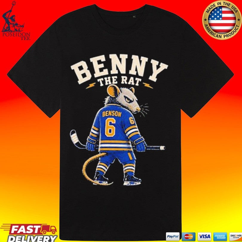 Zach Benson Benny The Rat T-shirt