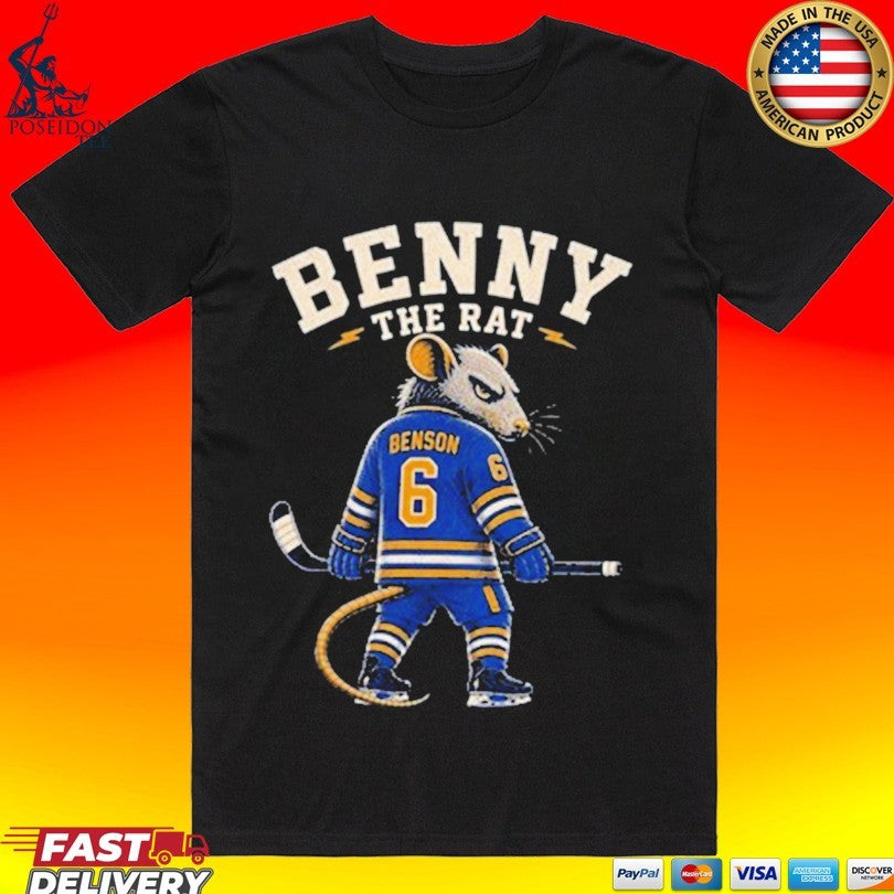 Zach Benson Benny The Rat T-shirt