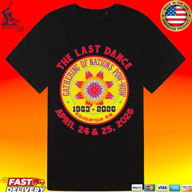 Zia Events The Last Dance April 24 And 25 2026 Star Quilt T-shirt