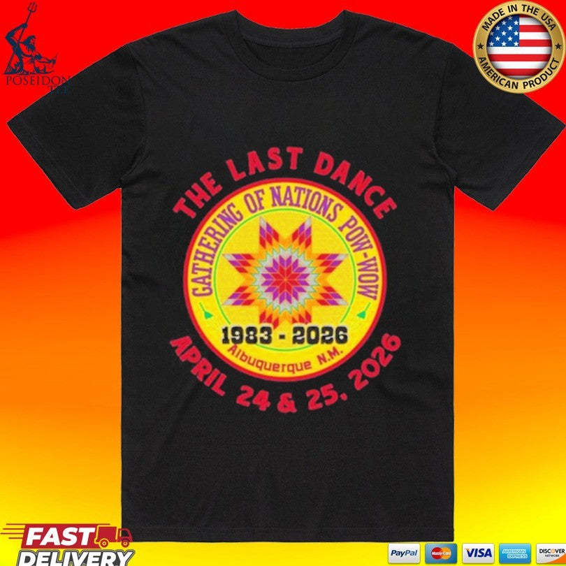 Zia Events The Last Dance April 24 And 25 2026 Star Quilt T-shirt