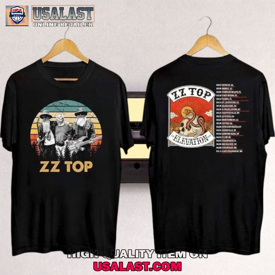 ZZ Top The Elevation Tour 2025 T-Shirt