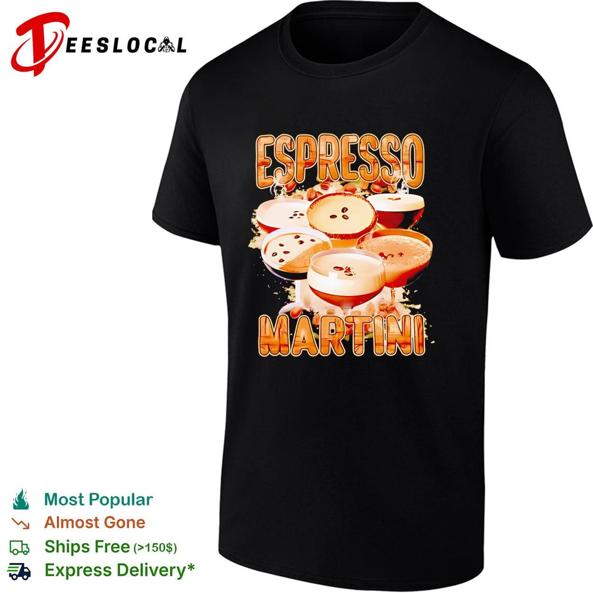 Espresso Martini 90s bootleg vintage shirt